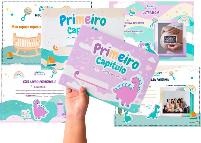 As páginas do livro